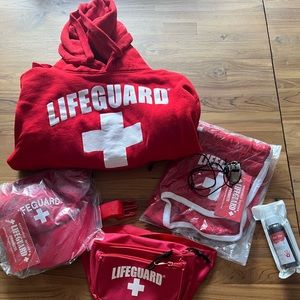 Women’s small lifeguard costume